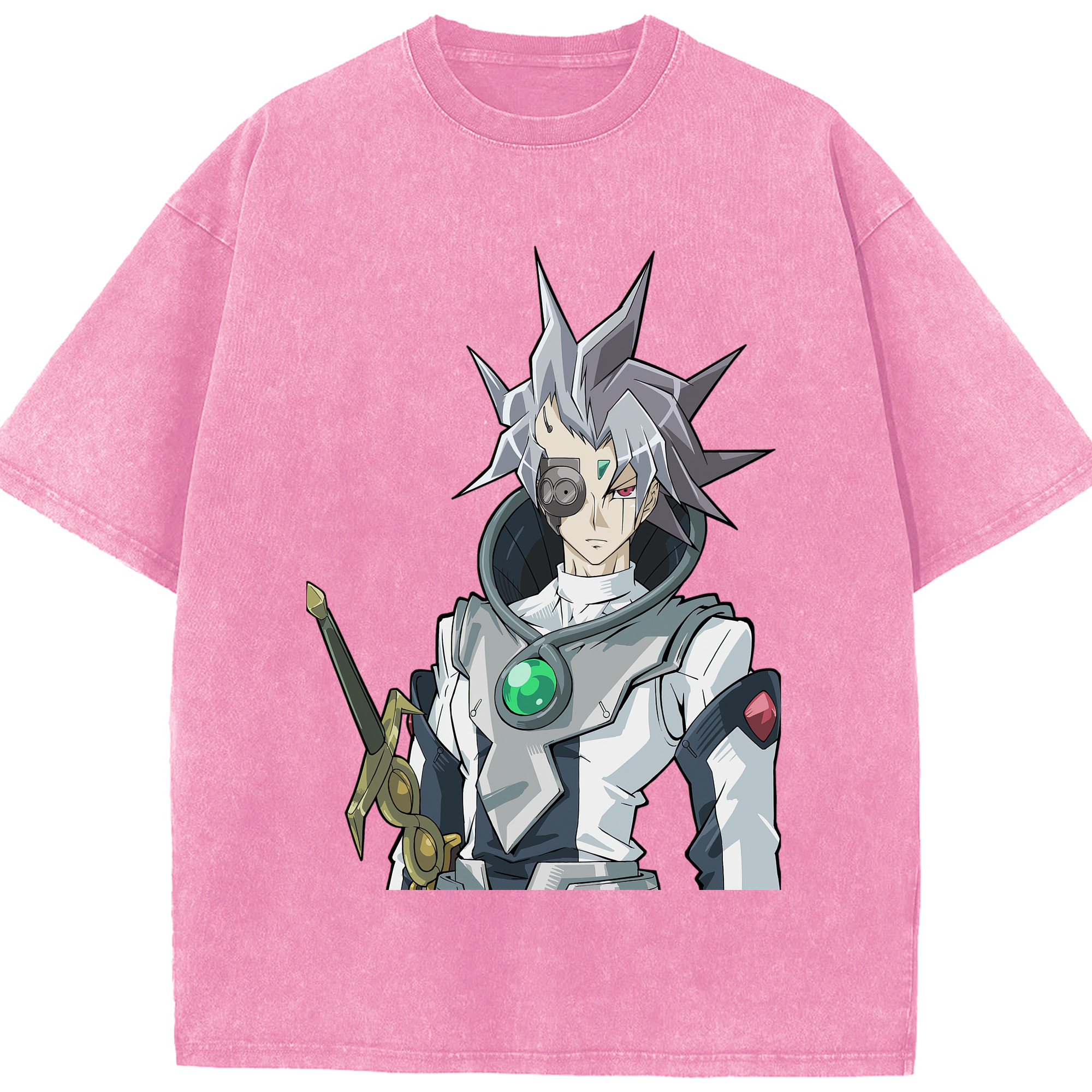 （画像用） 遊☆戯☆王 Yu-Gi-Oh! 綿100% ヴィンテージ風 半袖Tシャツ（フロントプリント）